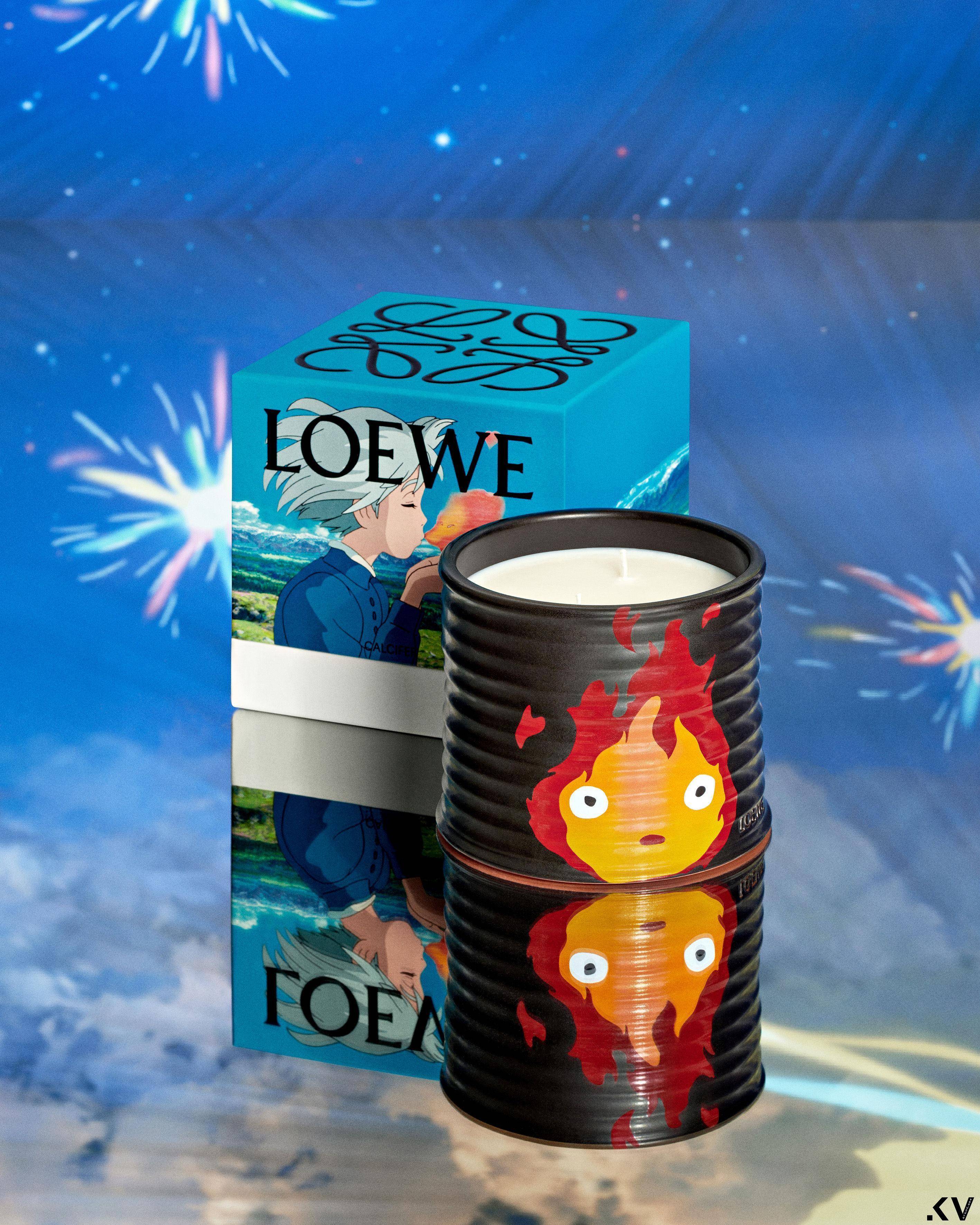 LOEWE与《霍尔》联名今2／2开卖！超Q城堡包、卡西法蜡烛必抢 时尚穿搭 图6张